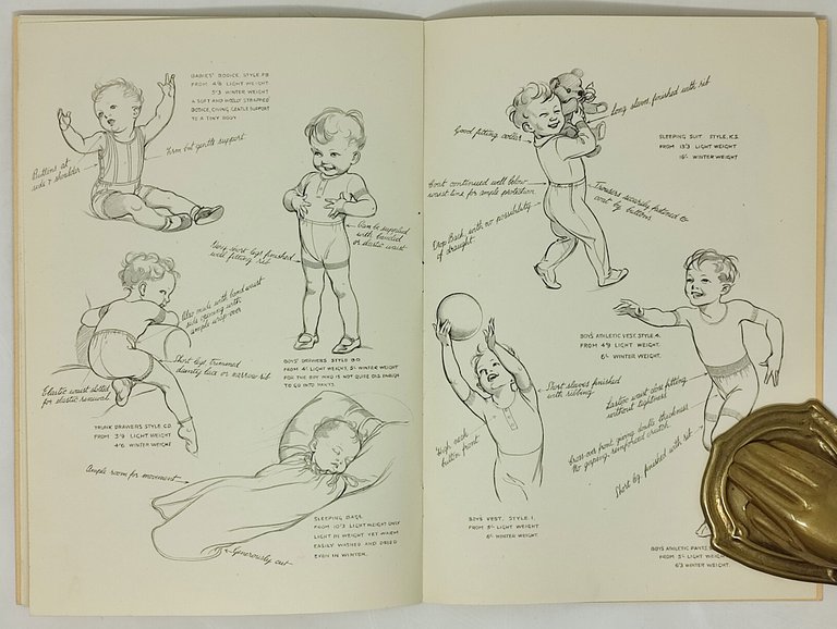 brochure pubblicitaria illustrata della CHILPRUFE LIMITED, LEICESTER