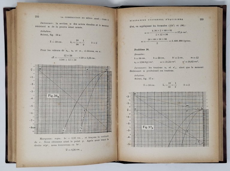 CALCUL DES SECTIONS / Du diagramme universel d'equilibre. Tome Second