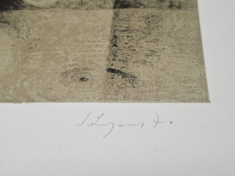 CANALE EST Litografia a colori firmata e numerata