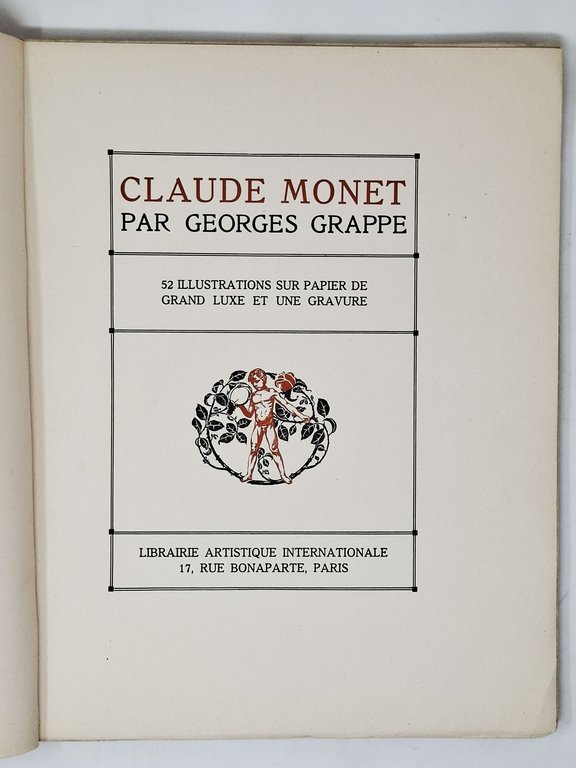 CLAUDE MONET / L'ART ET LE BEAU