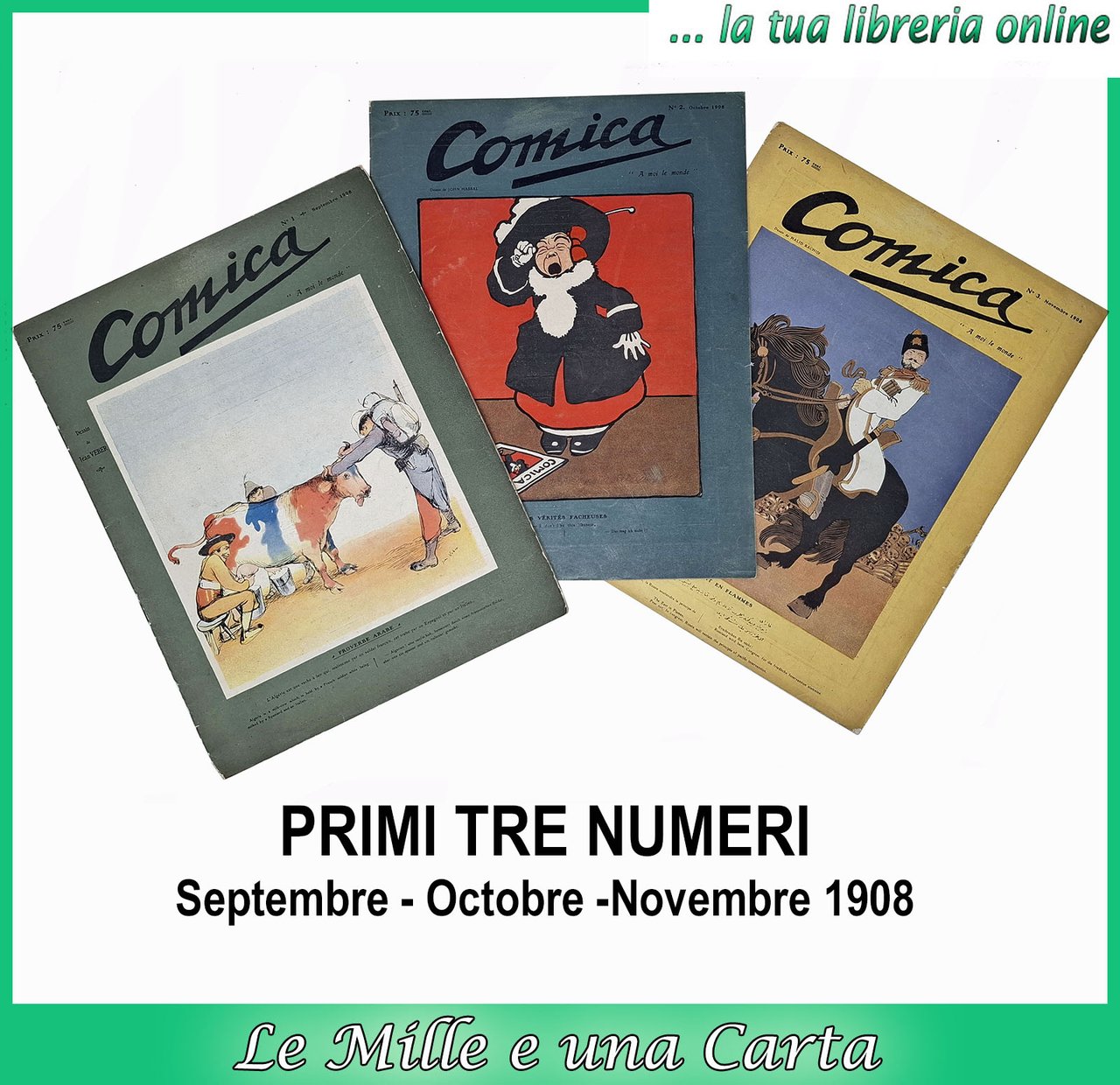 COMICA 'A MOI LE MONDE' / publication humoristique mensuelle internationale … | Immagine principale
