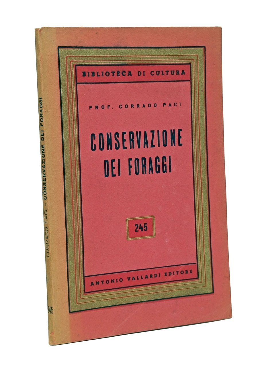 CONSERVAZIONE DEI FORAGGI