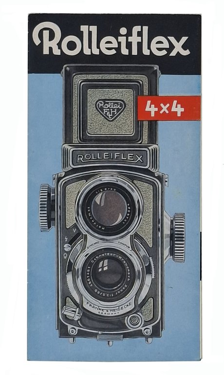 Depliant pubblicitario della macchina fotografiica ROLLEIFLEX 4x4 | Immagine Gallery 2