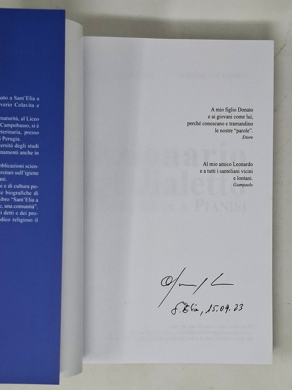 DIZIONARIO DEL DIALETTO DI SANT'ELIA A PIANISI | Immagine Gallery 2