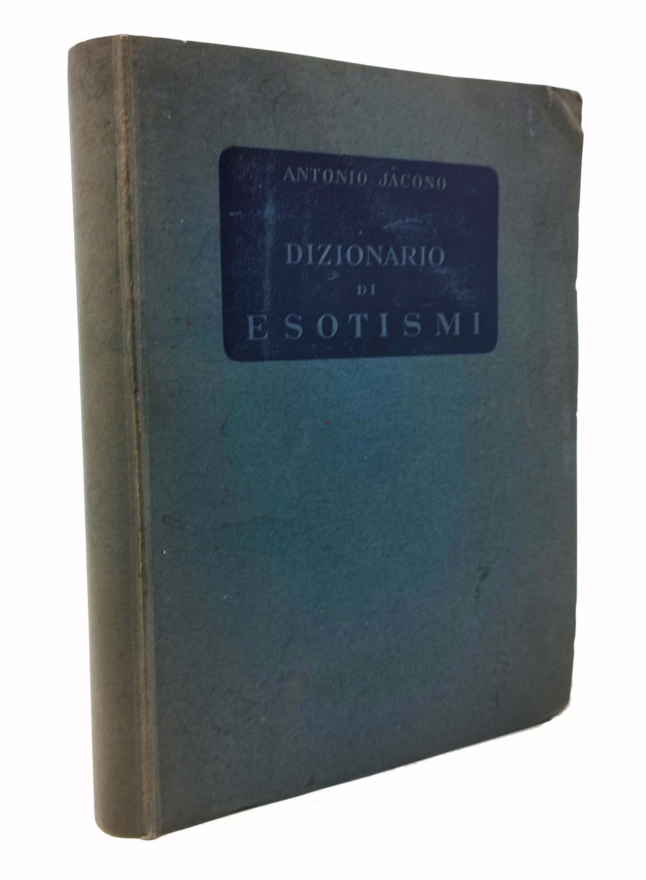 DIZIONARIO DI ESOTISMI