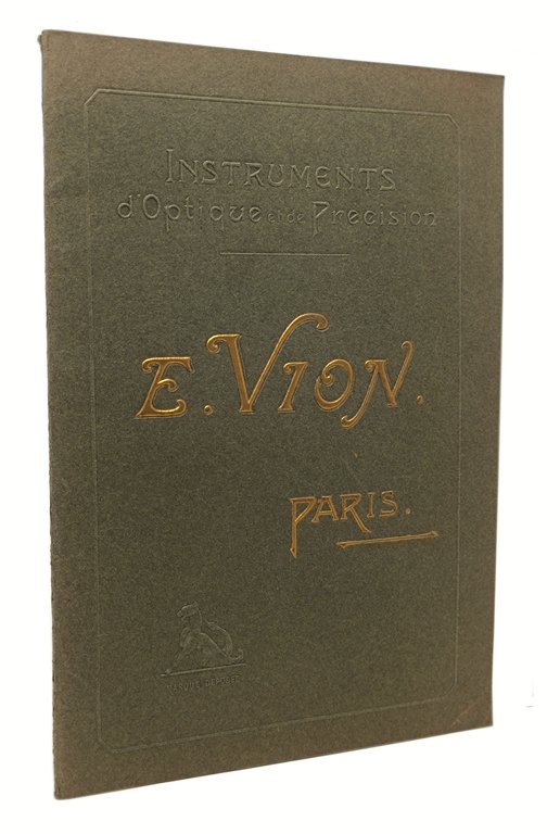 E. VION / Instruments d'optique et de précision (Paris) - …