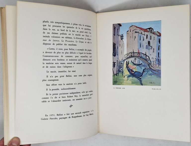 EMMANUEL BELLINI (con disegno originale autografato)