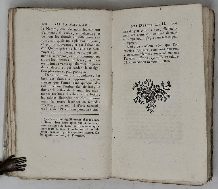 ENTRETIENS DE CICERON SUR LA NATURE DES DIEUX (Tome premier … | Immagine Gallery 3