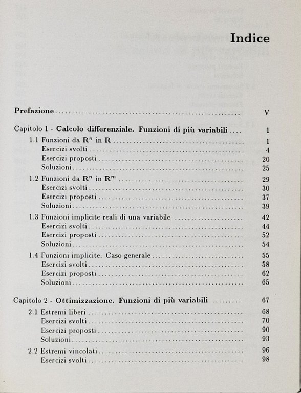 ESERCIZI DI ANALISI MATEMATICA 2 / Parte Prima: funzioni di …