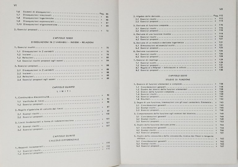 ESERCIZI DI GEOMETRIA ANALITICA E ANALISI MATEMATICA per studenti di …