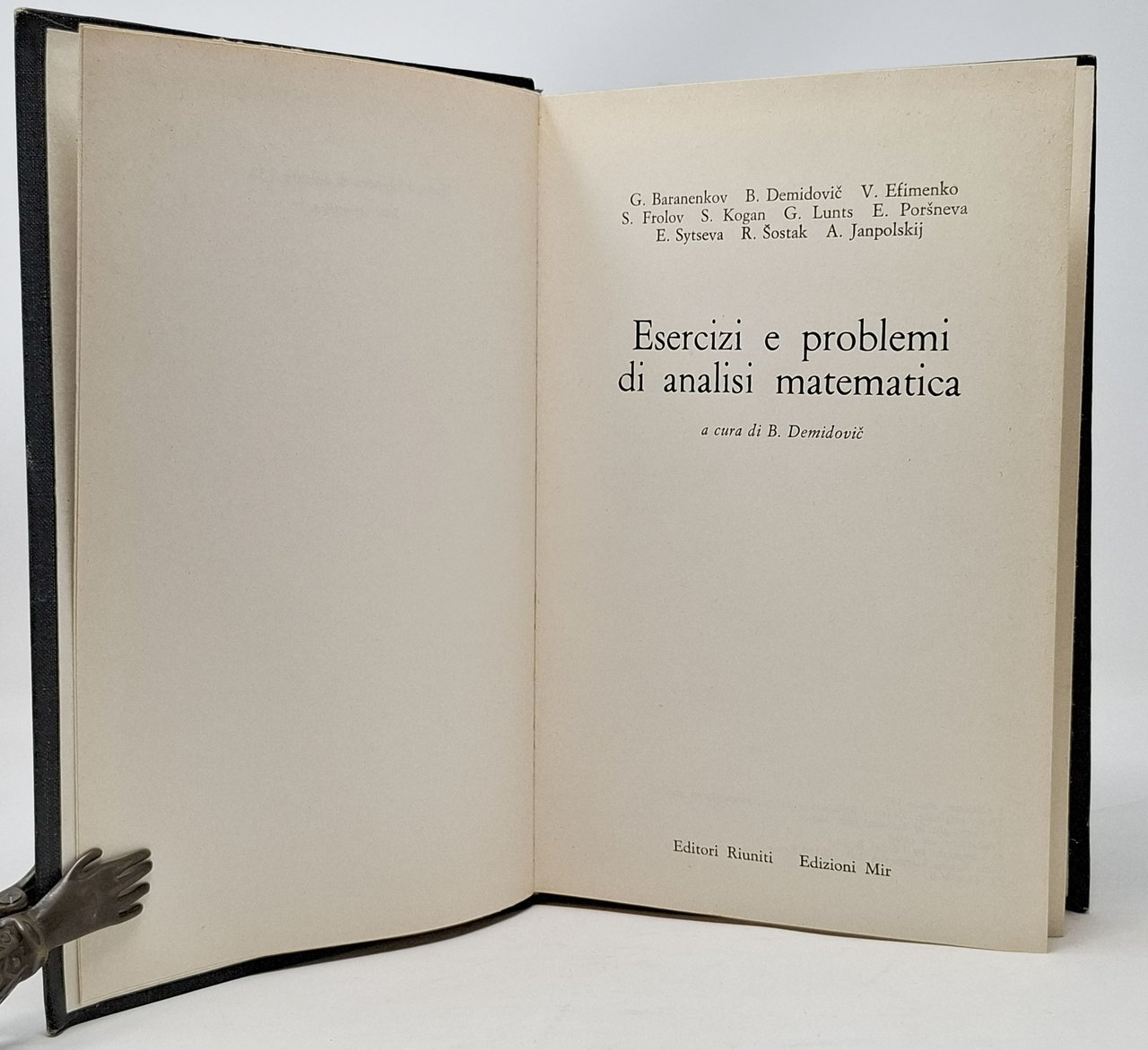 ESERCIZI E PROBLEMI DI ANALISI MATEMATICA