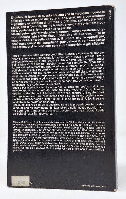 FARMACI SALUTE E PROFITTI IN ITALIA
