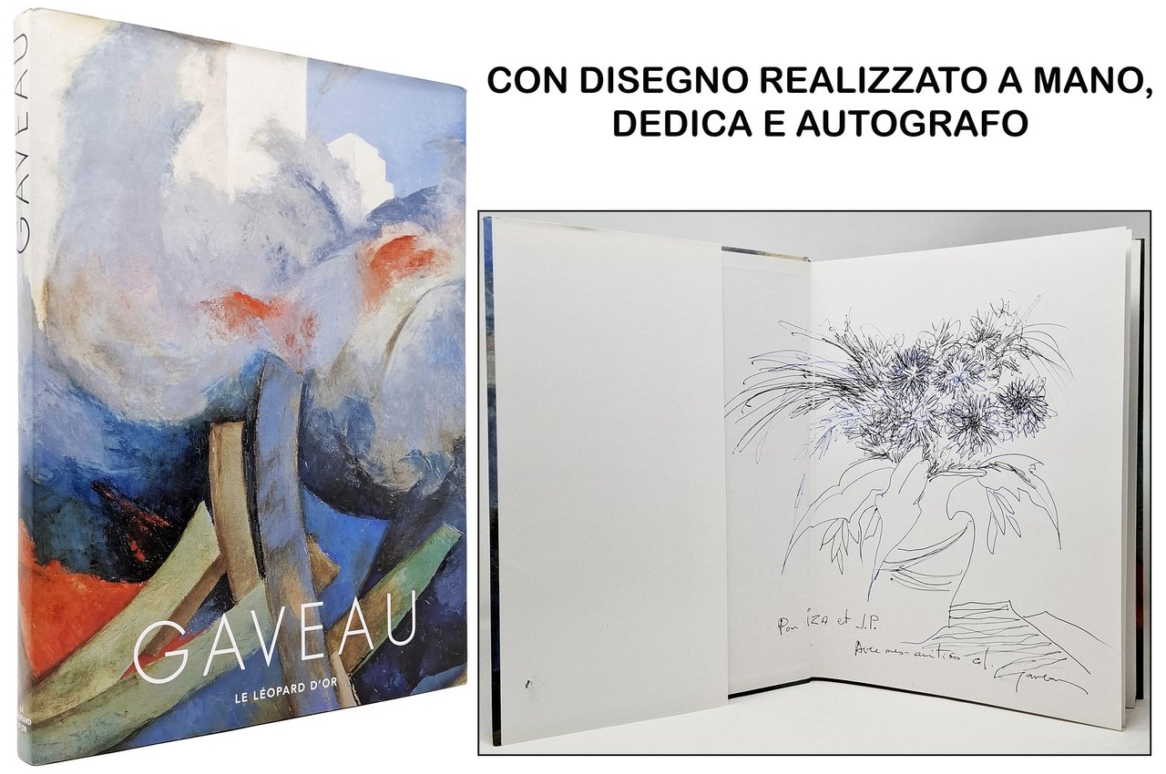 GAVEAU (con disegno originale fatto a mano, dedica e autografo)