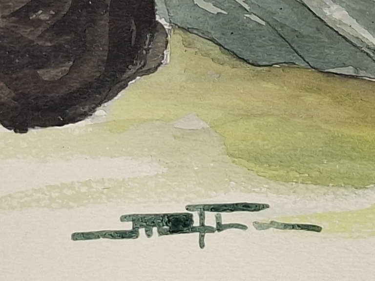 gouache su carta (vecchio scribano orientale) | Immagine Gallery 3