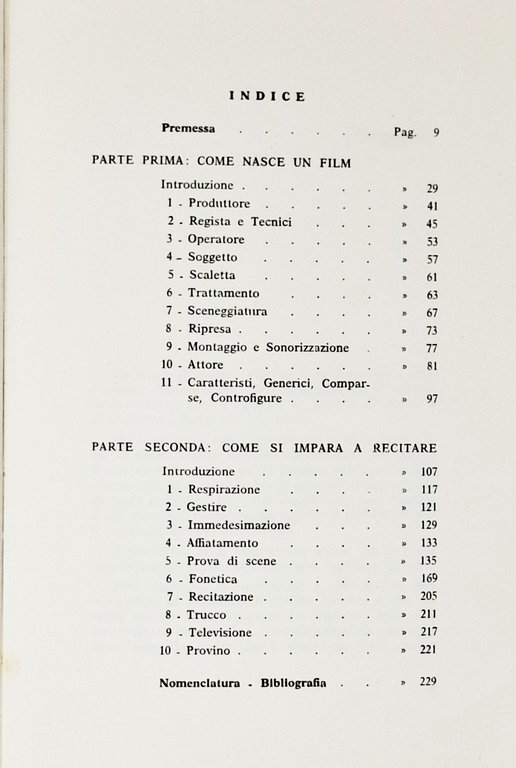 GUIDA PRATICA DELL'ASPIRANTE ATTORE
