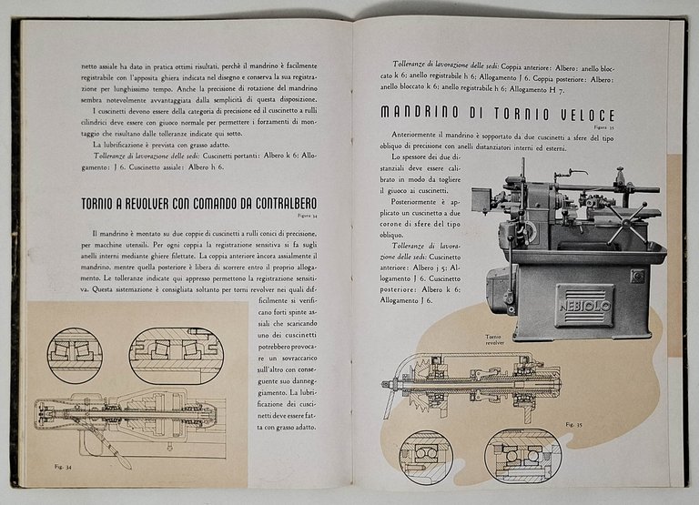 I CUSCINETTI RIV NELLE MACCHINE UTENSILI / TORNI