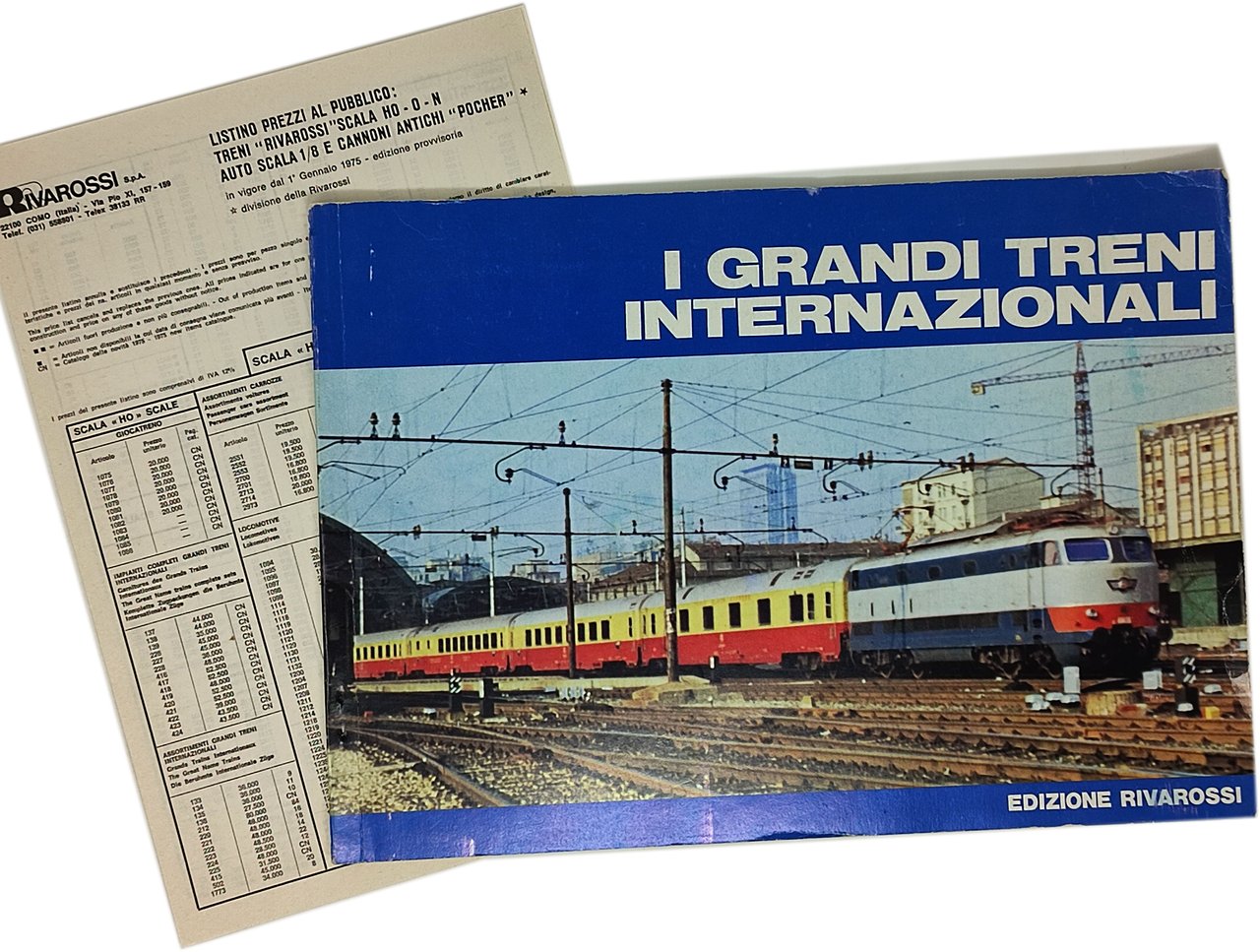 I GRANDI TRENI INTERNAZIONALI (catalogo)