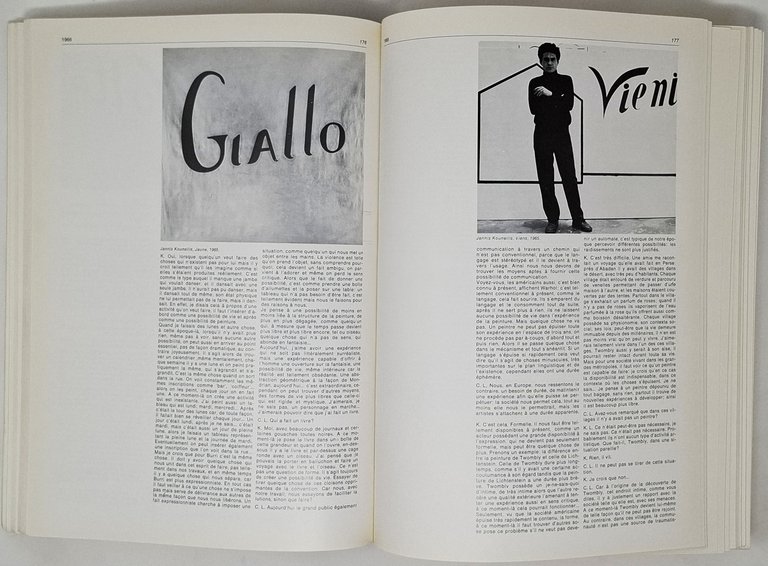 IDENTITé ITALIENNE. L'arten Italie depuis 1959