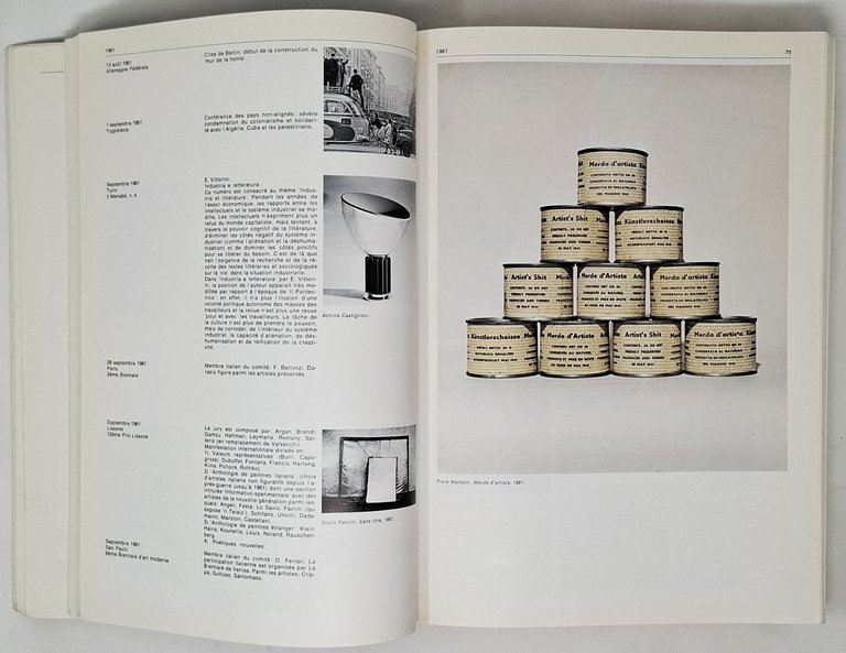 IDENTITé ITALIENNE. L'arten Italie depuis 1959