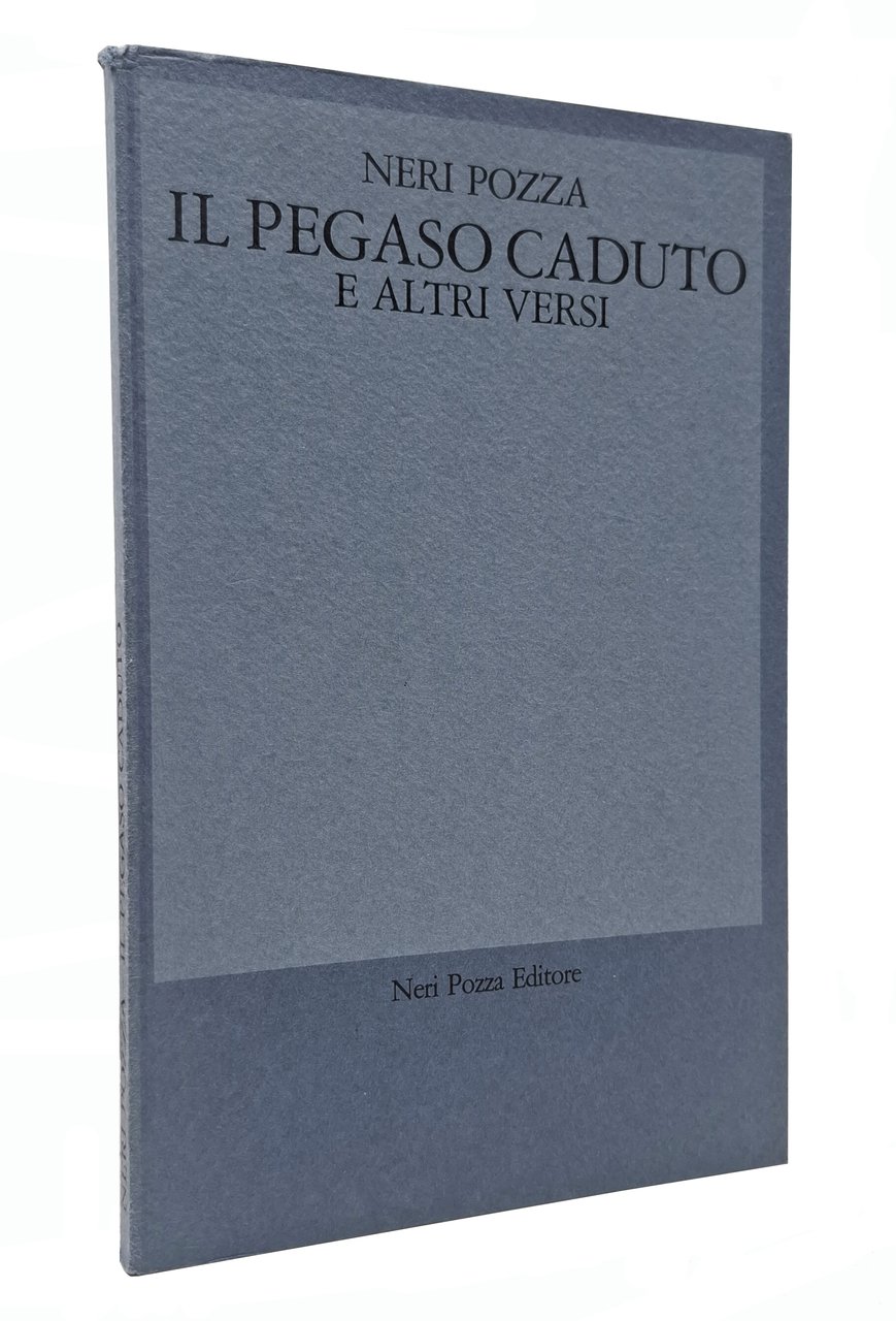 IL PEGASO CADUTO E ALTRI VERSI | Immagine principale