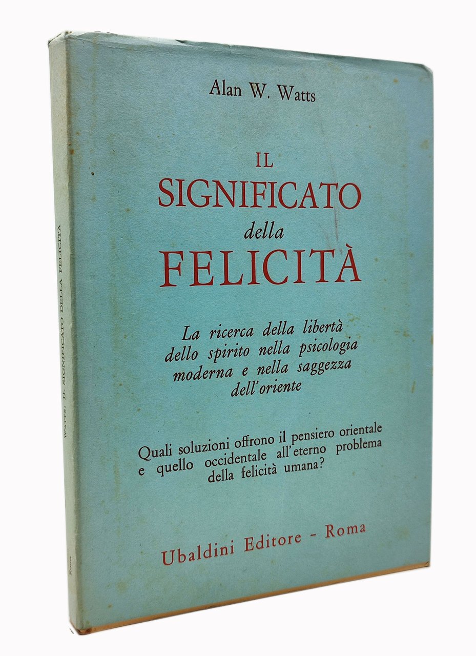 IL SIGNIFICATO DELLA FELICITà / La ricerca della libertà, dello …