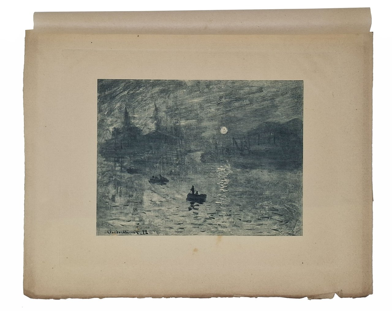 IMPRESSION. SOLEIL LEVANT. (Exposition du Boulevard des Capucines 1874) - …