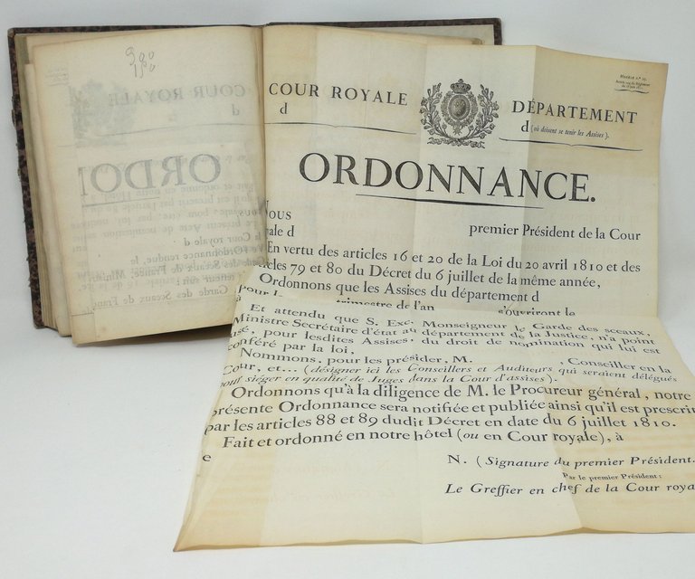 INSTRUCTION GENERALE SUR LES FRAIS DE JUSTICE en matière criminelle, …