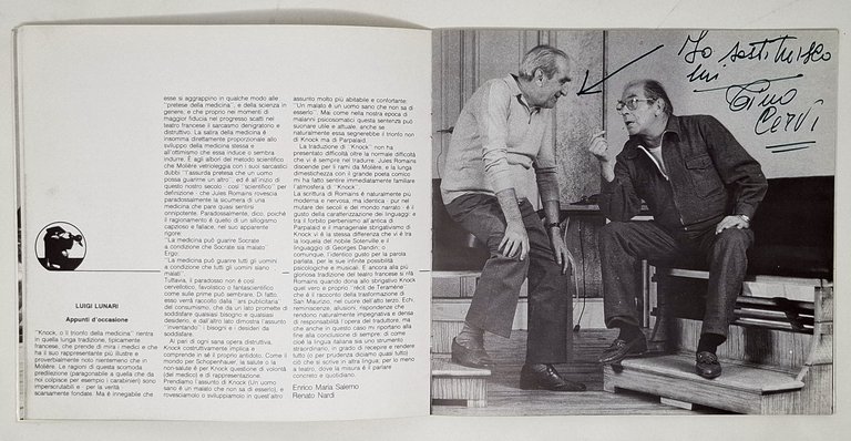 KNOCK. O IL TRIONFO DELLA MEDICINA (Programma di sala di … | Immagine Gallery 4