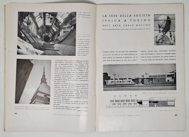 L'ARCHITETTURA ITALIANA periodico mensile di architettura tecnica / n. 2 … | Immagine Gallery 3