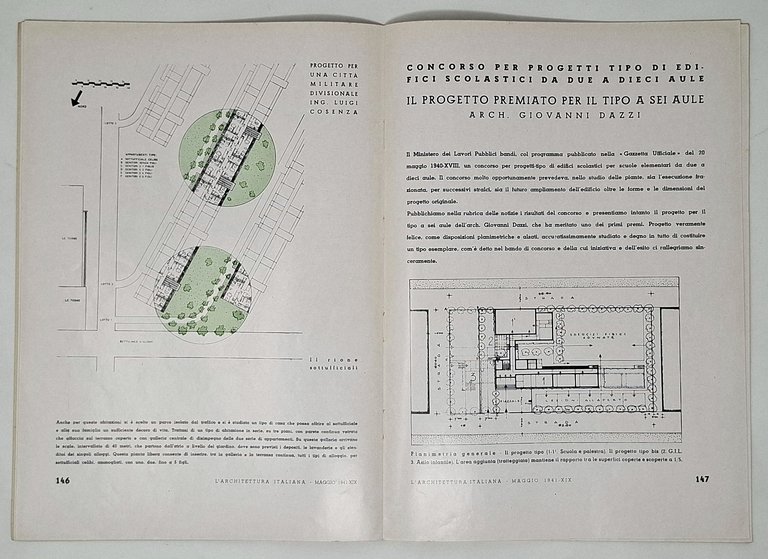 L'ARCHITETTURA ITALIANA periodico mensile di architettura tecnica / n. 5 … | Immagine Gallery 4