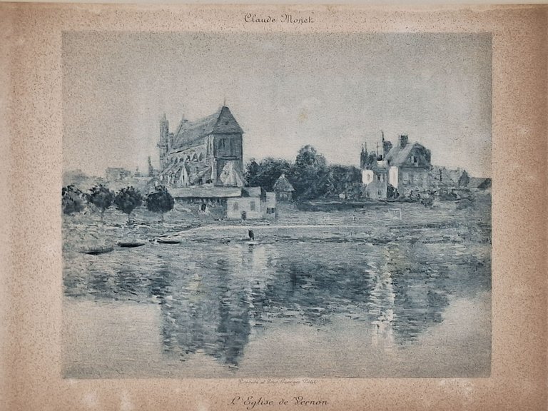 L'EGLISE DE VERNON (heliogravure)