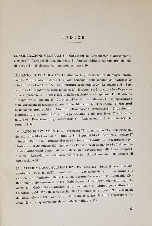 L'ELETTRAUTO / Manuale pratico per il riparatore dell'impianto elettrico dell'automobile …