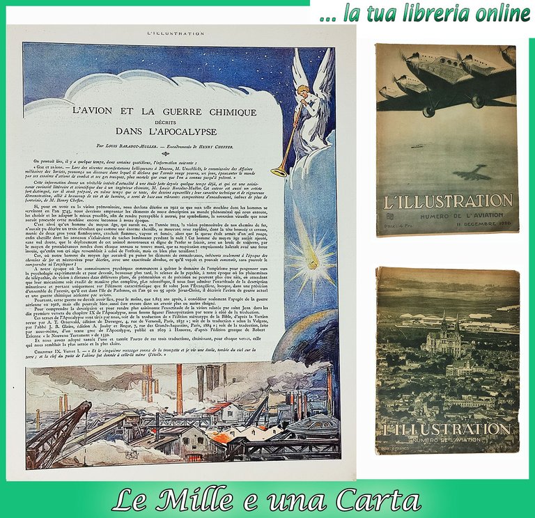L'ILLUSTRATION / NUMERO DE L'AVIATION (due giornali: 11 decembre 1926; …