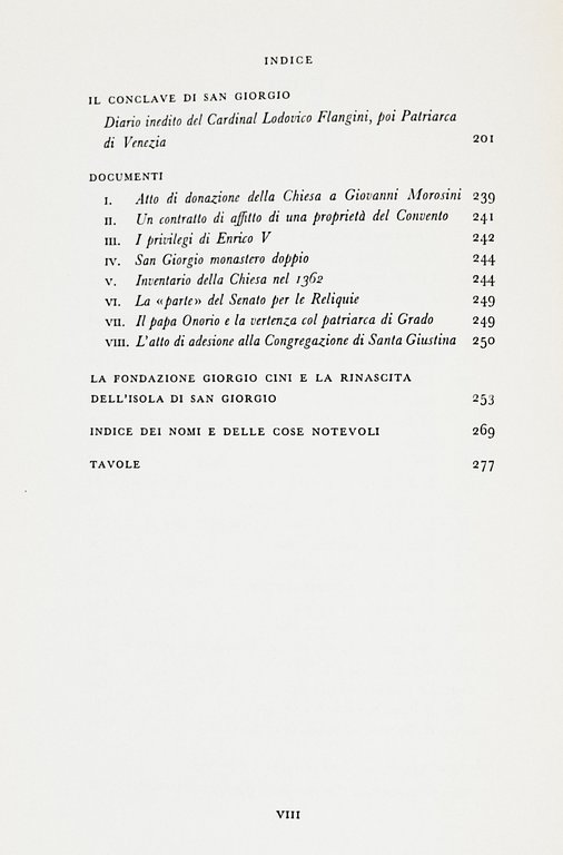 L'ISOLA E IL CENOBIO DI SAN GIORGIO MAGGIORE