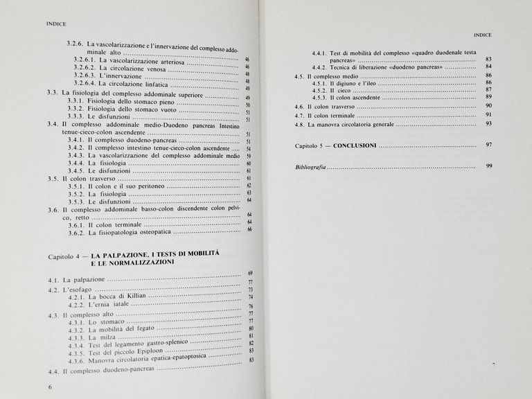 L'OSTEOPATIA VISCERALE / biomeccanica del tubo digerente, disfunzioni e normalizzazioni