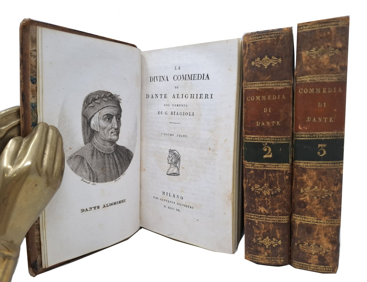 LA DIVINA COMMEDIA (volume primo - volume terzo)