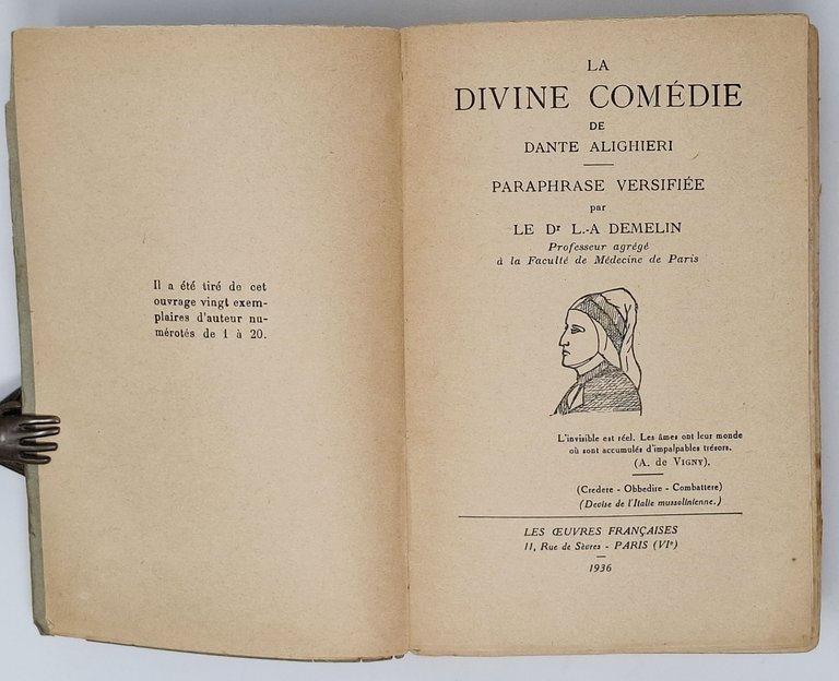 LA DIVINE COMEDIE DE DANTE ALIGHIERI | Immagine Gallery 2