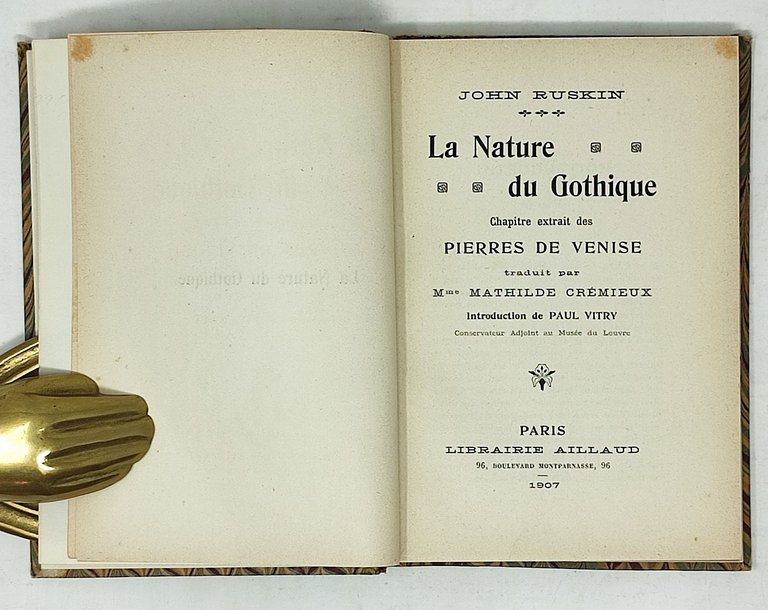 LA NATURE DU GOTHIQUE