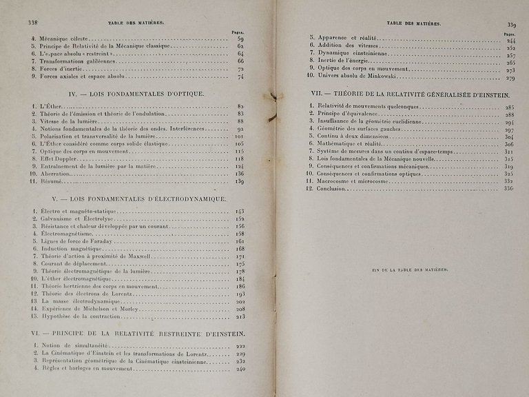 LA THEORIE DE LA RELATIVITE D'EINSTEIN ET SES BASES PHYSIQUES …