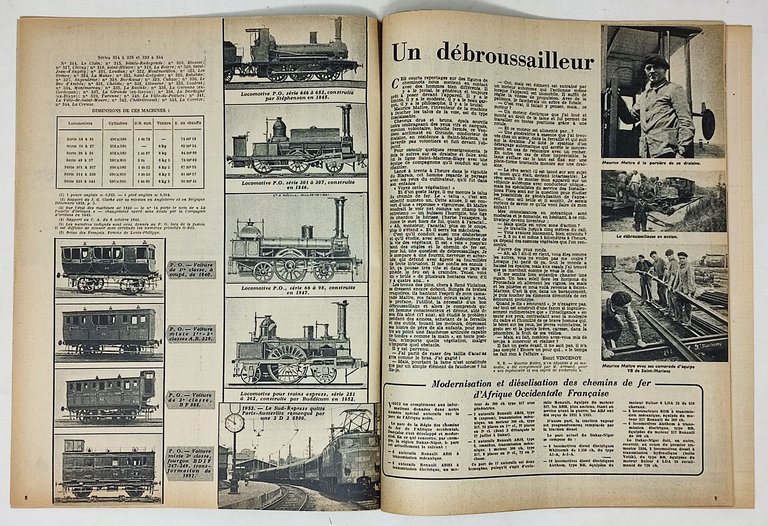 LA VIE DU RAIL / notre metiere (lotto di 40 …