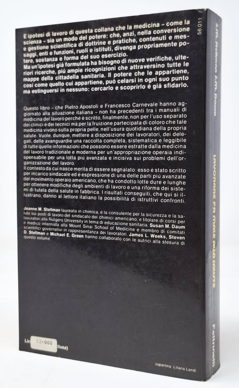 LAVORARE FA MALE ALLA SALUTE / I rischi del lavoro …