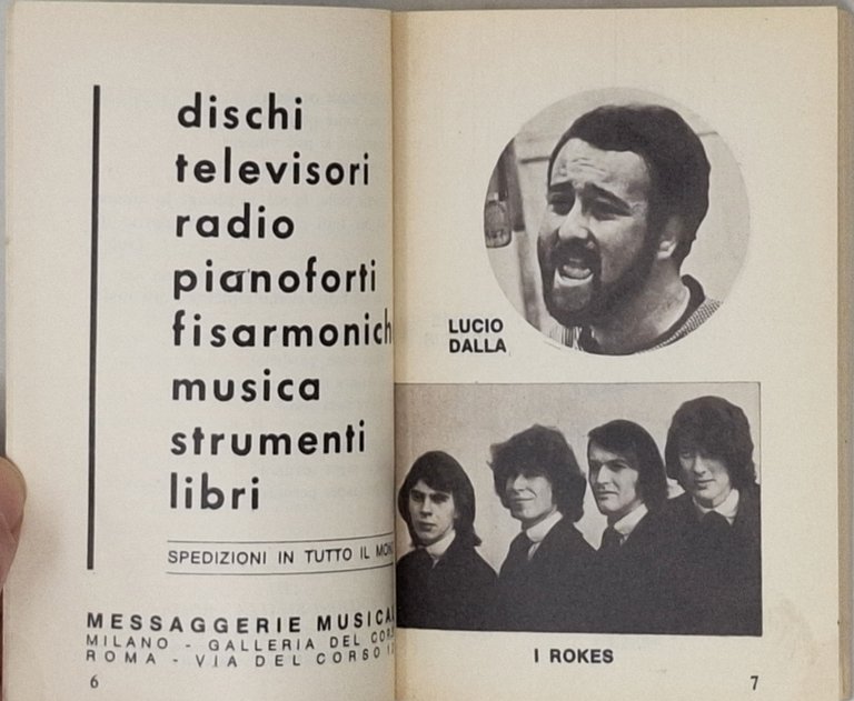 LE CANZONI DEL FESTIVAL 1967 / 17° Festival della canzone …