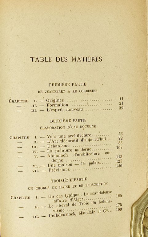 LE CORBUSIER OU L'ARCHITECTURE AU SERVICE DE L'HOMME