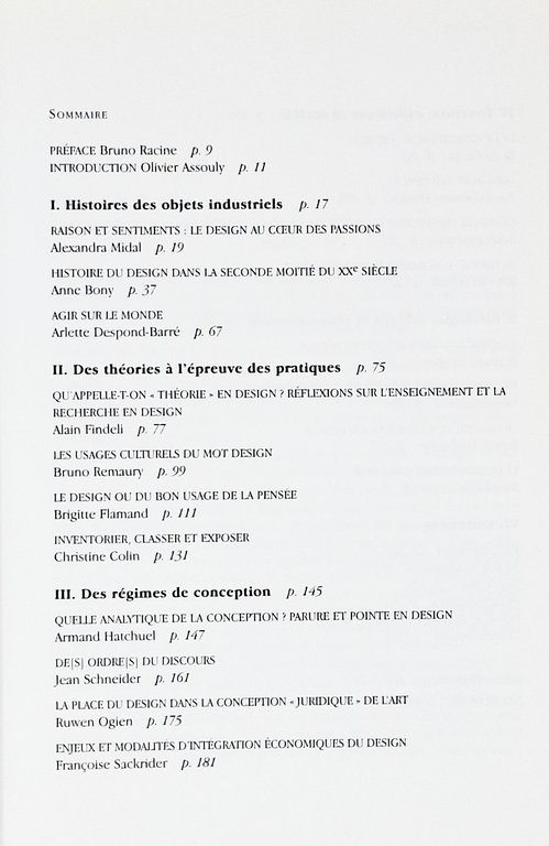 LE DESIGN Essais sur des theories et des pratiques | Immagine Gallery 2