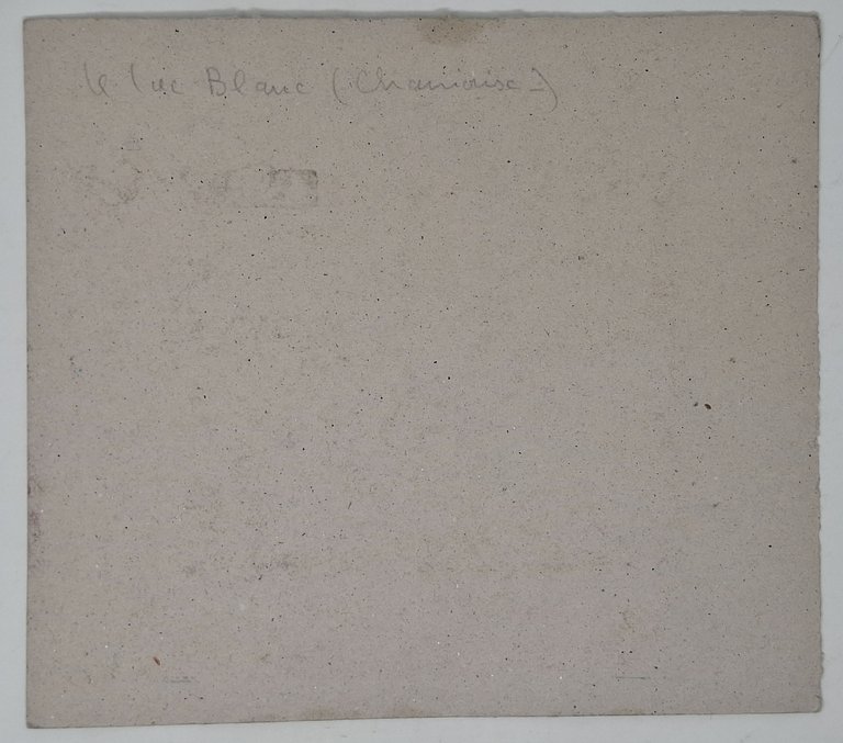 'LE LAC BLANC (CHAMONIX)' [dipinto]
