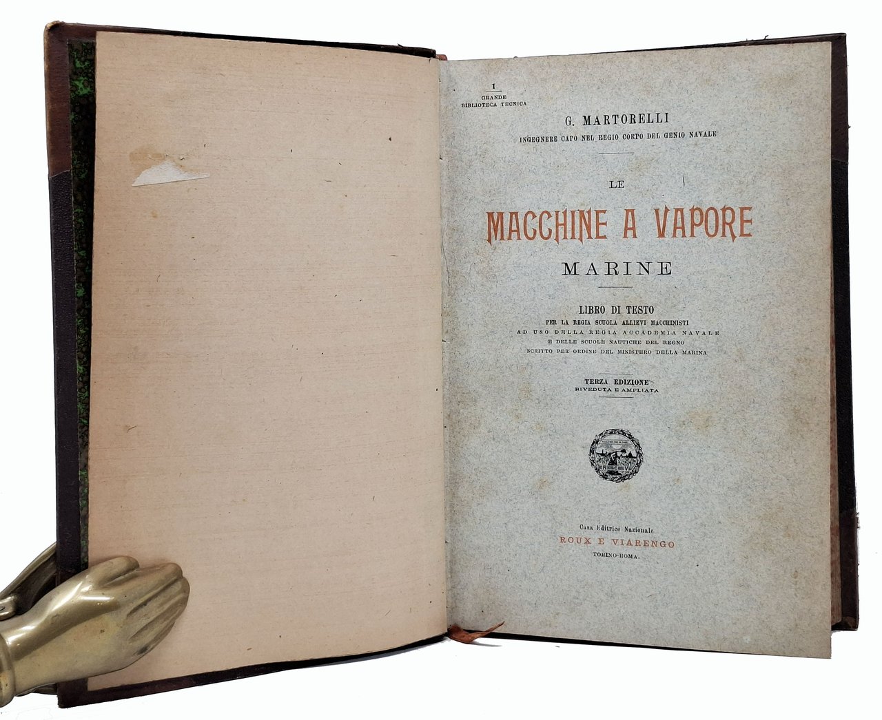 LE MACCHINE A VAPORE MARINE (libro di testo per la …