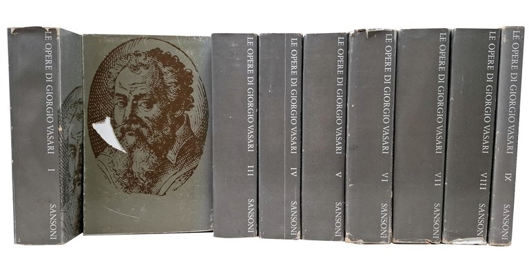 LE OPERE DI GIORGIO VASARI (vol. I - IX)