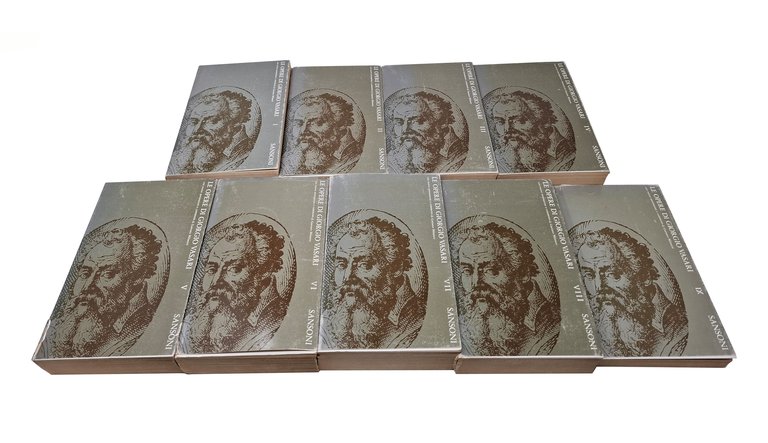 LE OPERE DI GIORGIO VASARI (vol. I - IX)