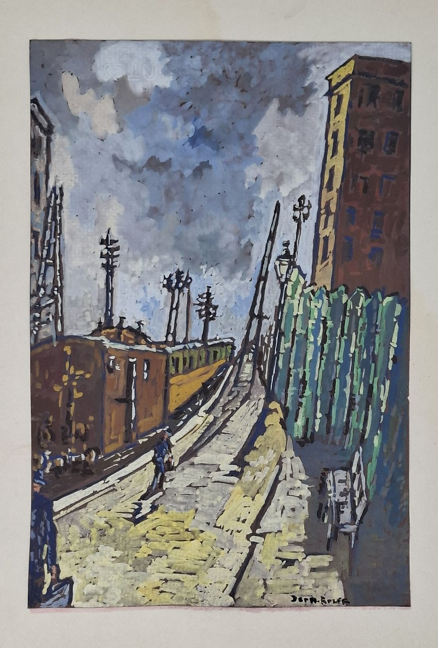 'Le Train de Nullepart' [dipinto]