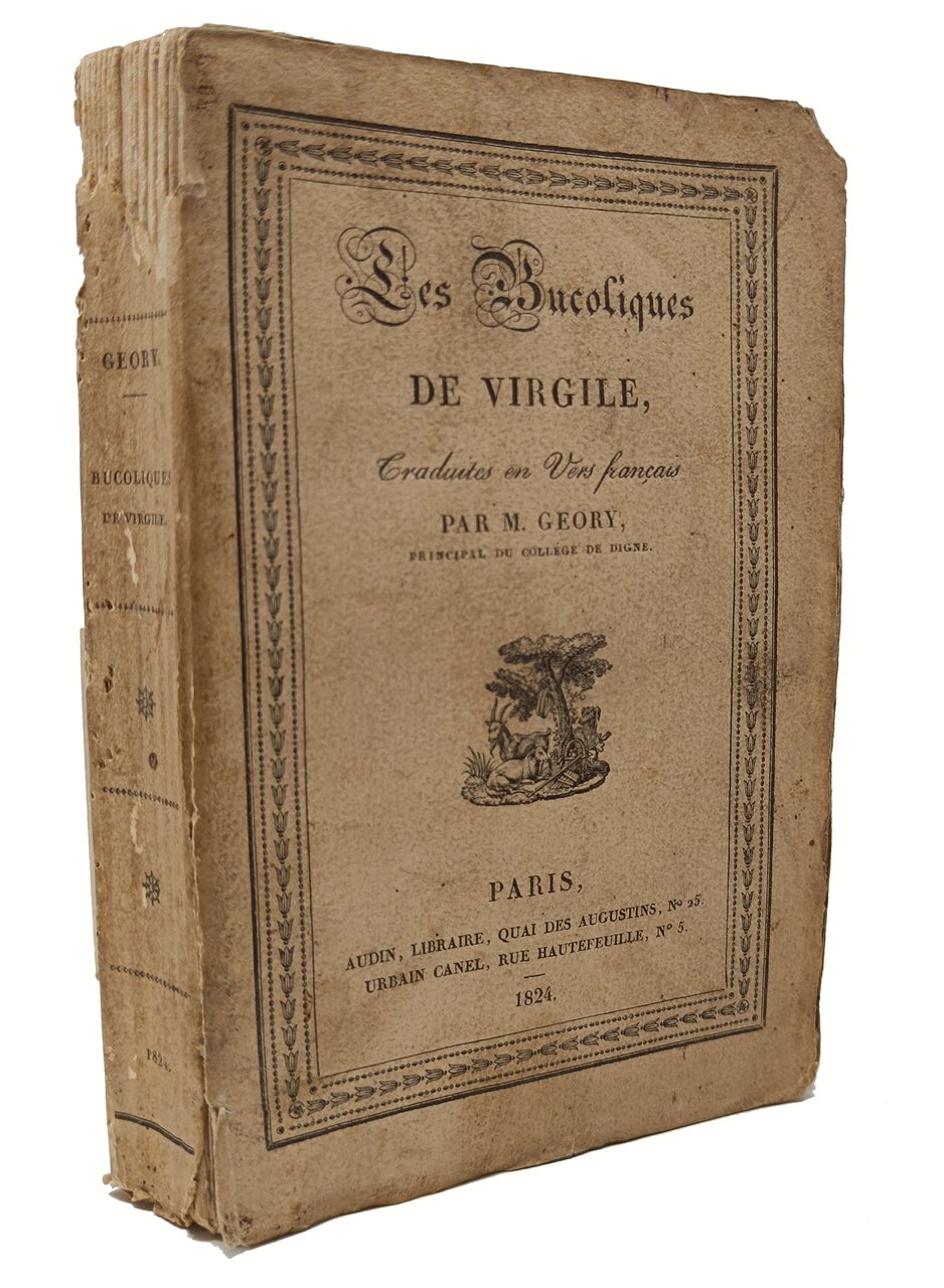 LES BUCOLIQUES DE VIRGILE TRADUITES EN VERS FRANCAIS PAR M. …